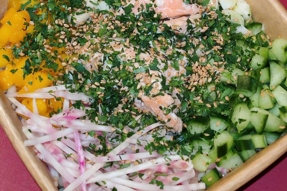 Bowl saumon