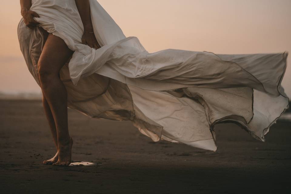 Robe de mariée day after