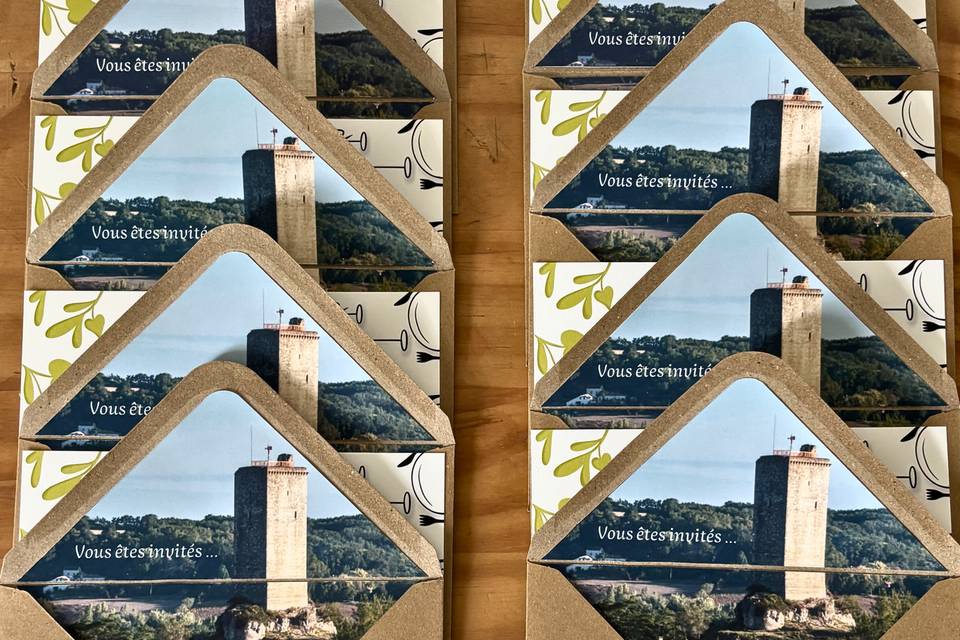 Enveloppe personnalisée