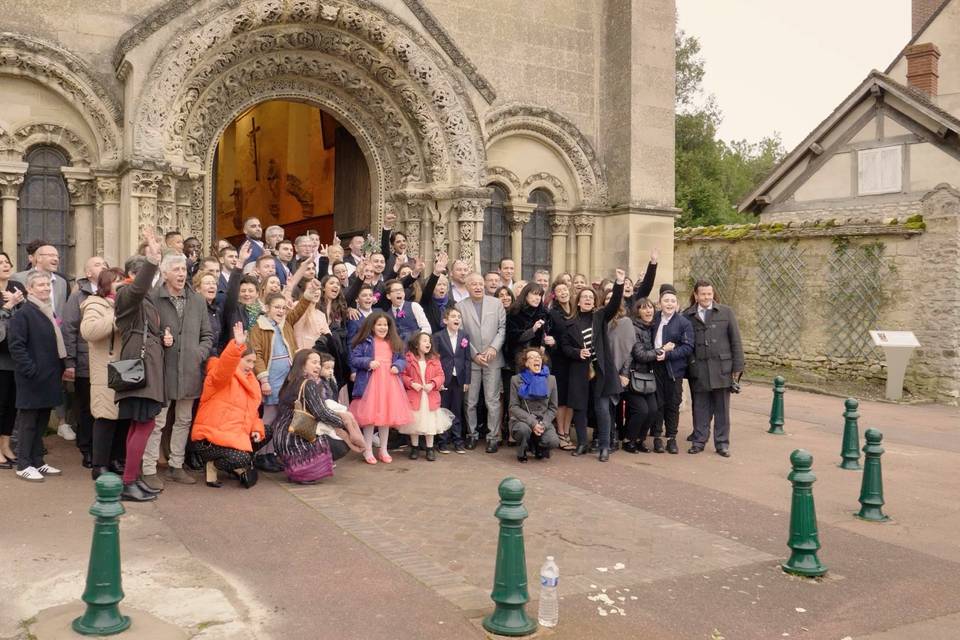 Sortie d'église