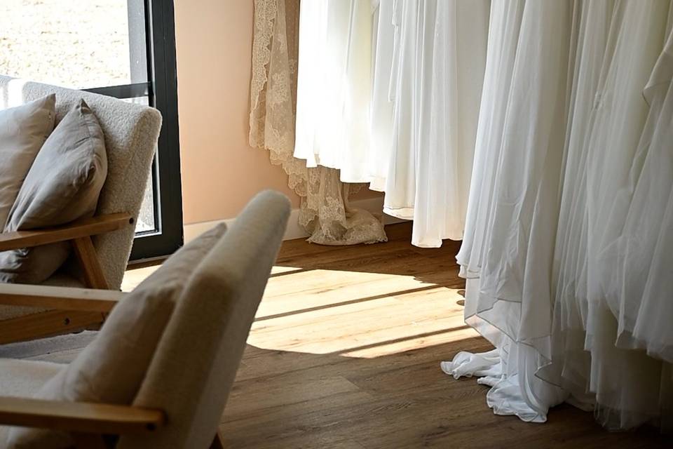 Intérieur de la boutique