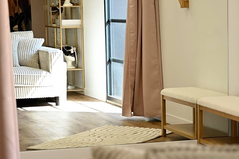 Intérieur de la boutique
