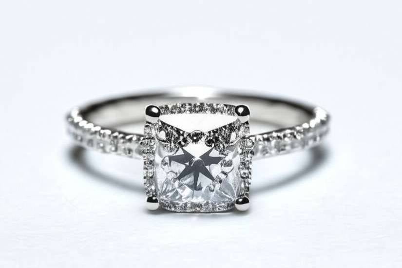 Bague diamants sur-mesure