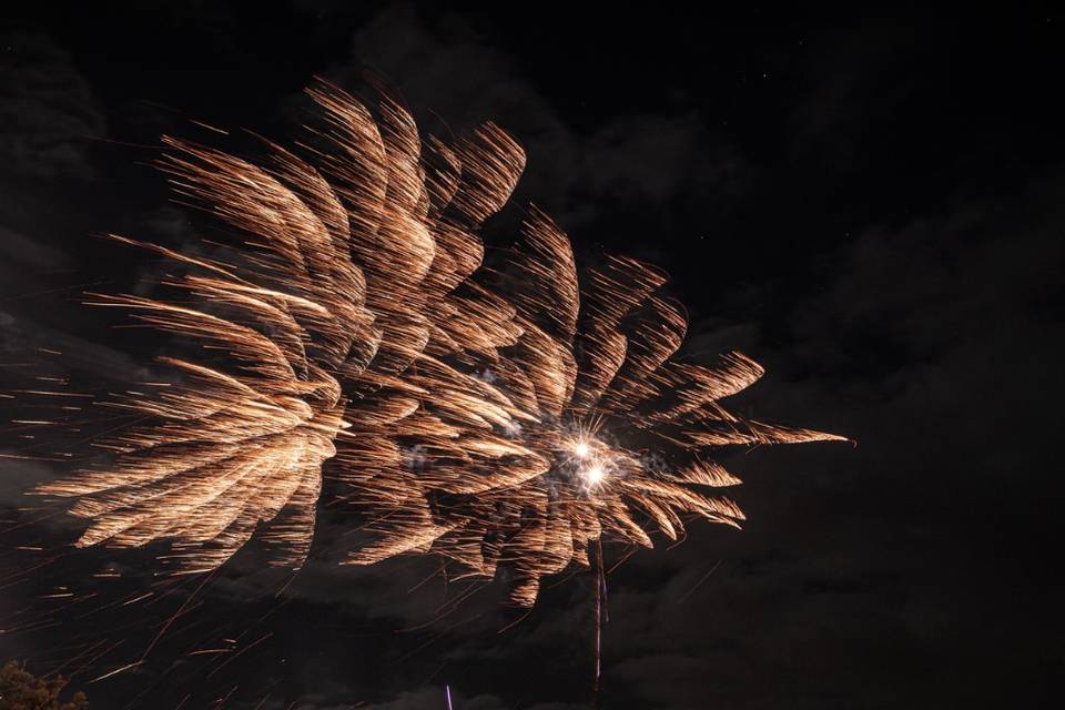Feux d'artifice Foire