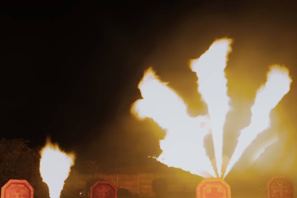 Feux d'artifice Halloween