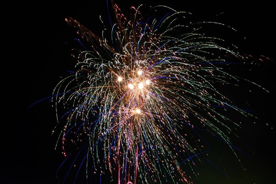 Feux d'artifice Halloween