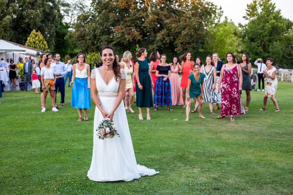 Lancé de bouquet