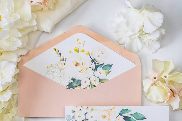 Faire-part de mariage élégant