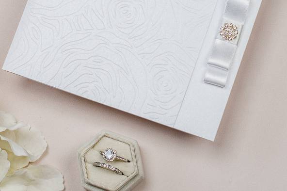 Faire-part de mariage élégant