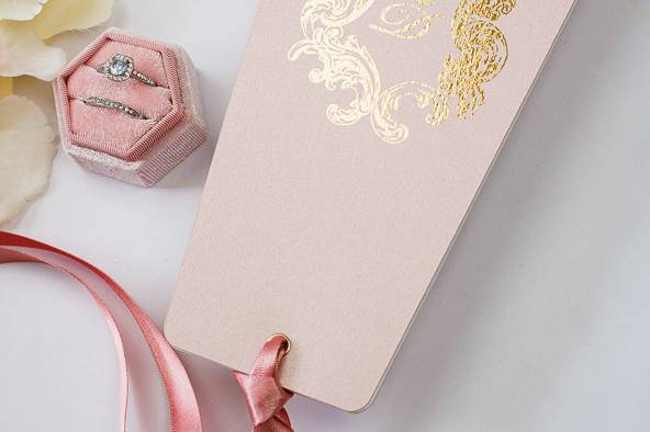 Faire-part de mariage élégant
