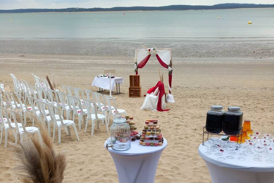 Mariage sur la plage