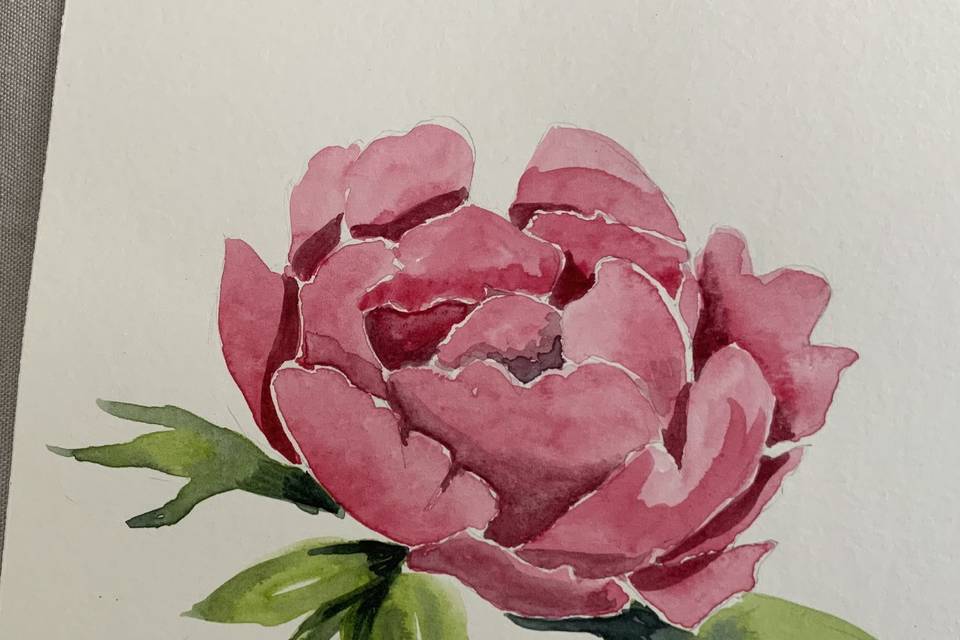 Aquarelle de Faire-part