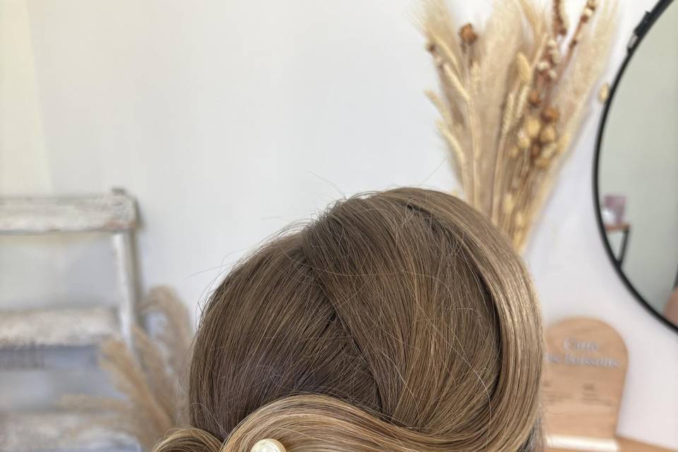 Chignon rétro