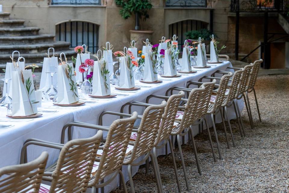 Table de banquet