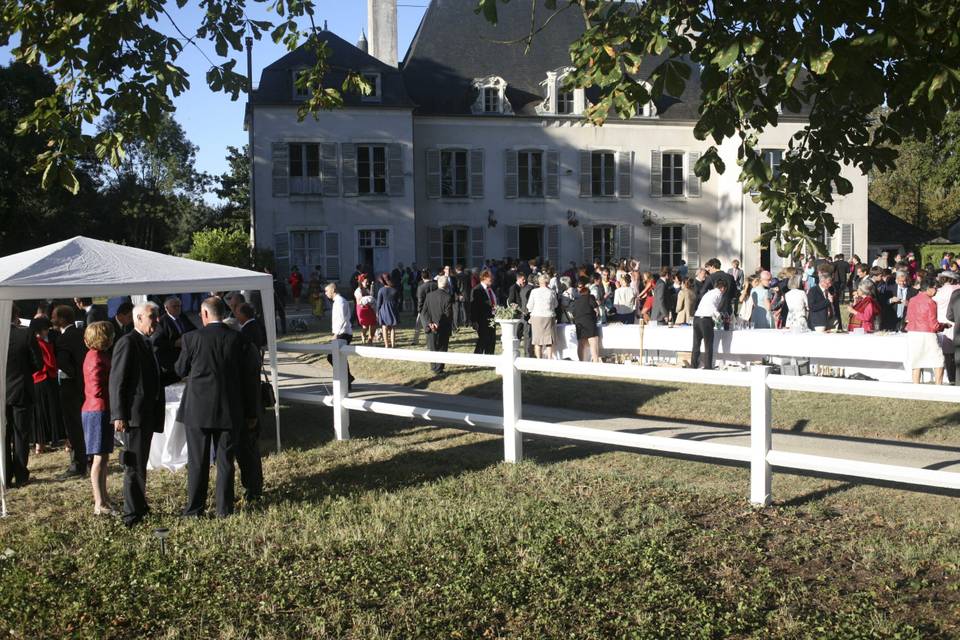 Façade côté jardin