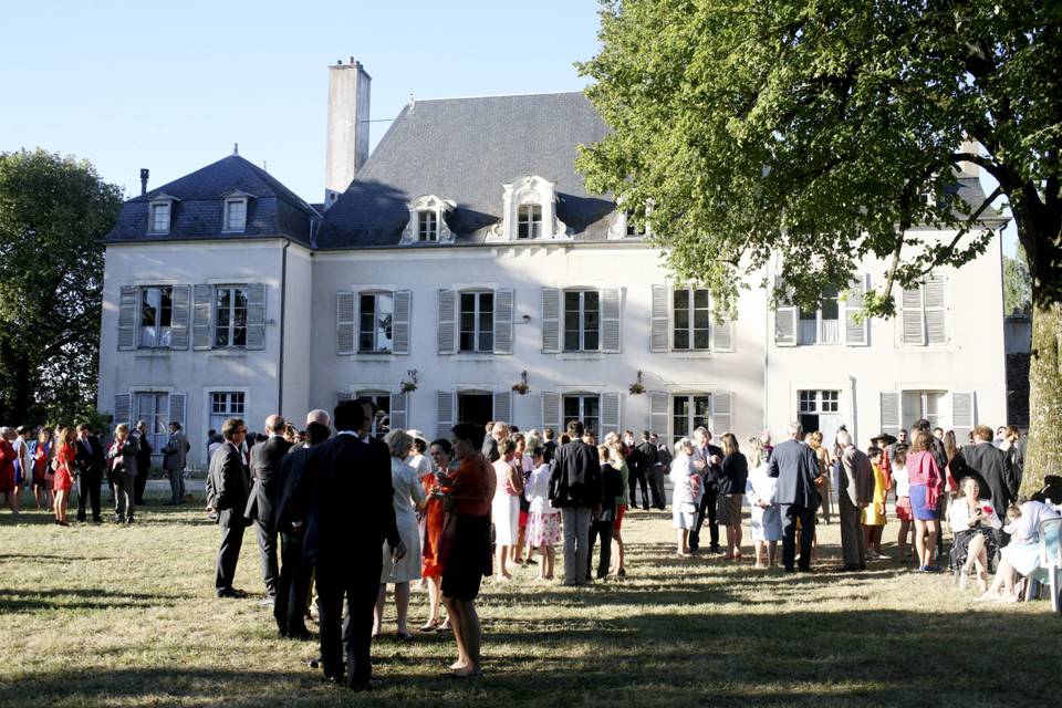 Façade côté jardin