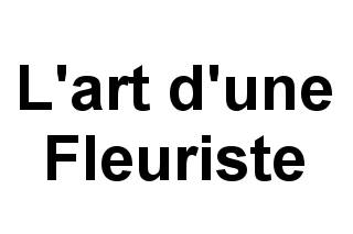 L'art d'une Fleuriste logo bon