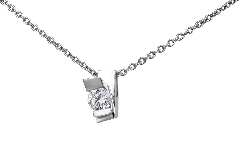 Pendentif Gondole diamant