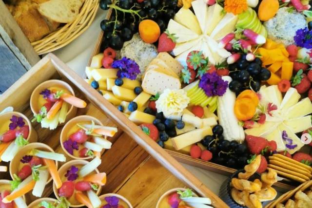 Buffet coloré