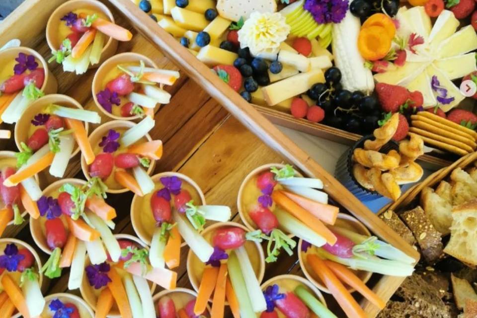 Buffet coloré