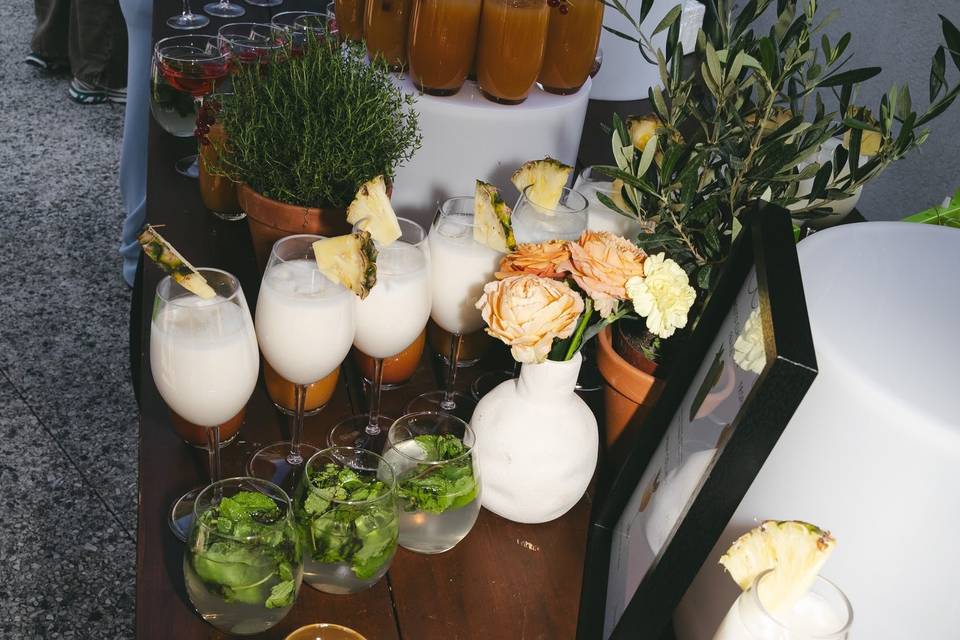 Bar à mocktails