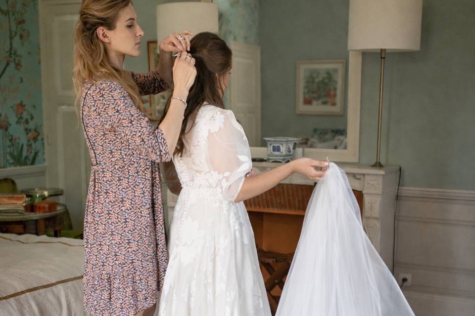 Coiffure et maquillage