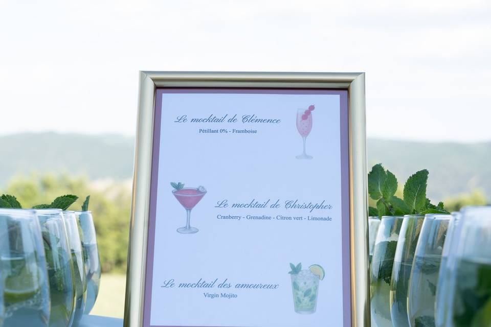 Nos mocktails