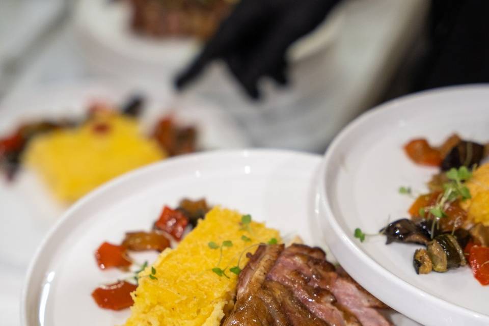 Éventail de magret de canard