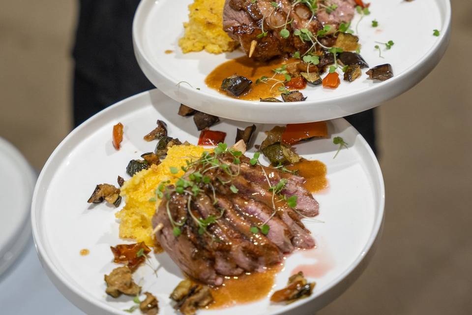 Éventail de magret de canard