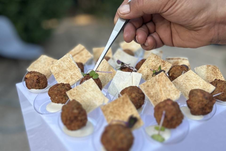 Falafel & sauce tahini