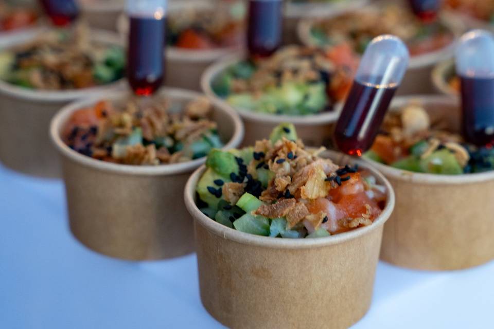 Apéritif - poke bowl