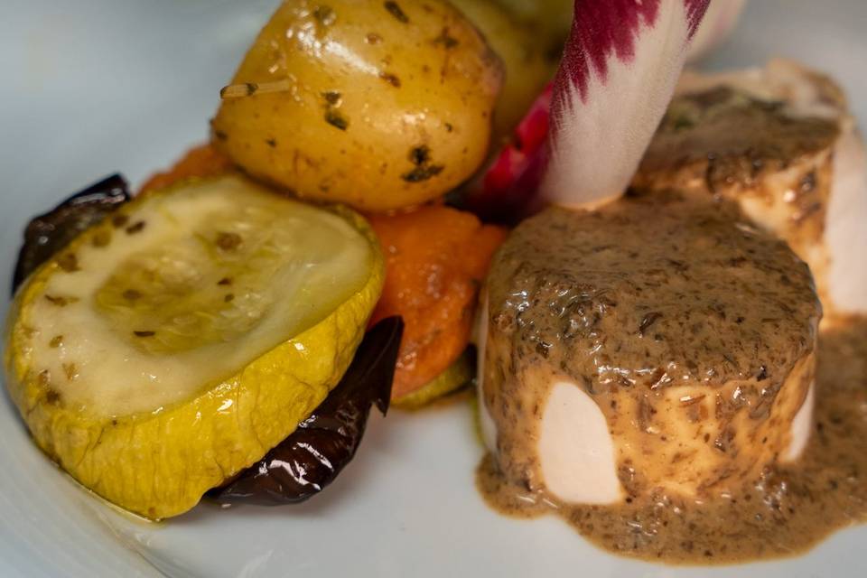 Plat - Ballotine de volaille