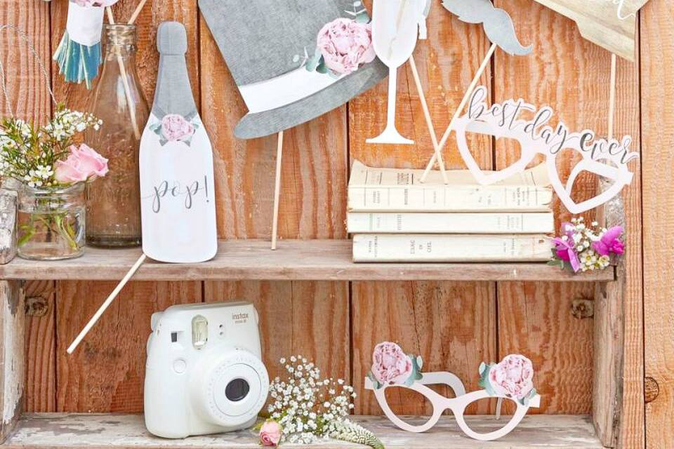 Accessoires photobooth mariage