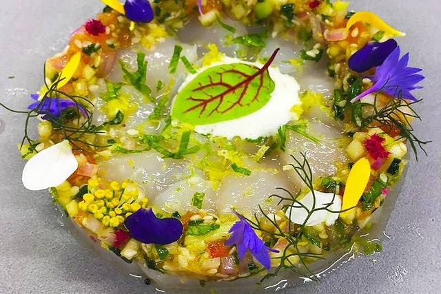 Carpaccio St Jacques