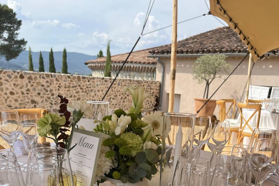 Tables invités