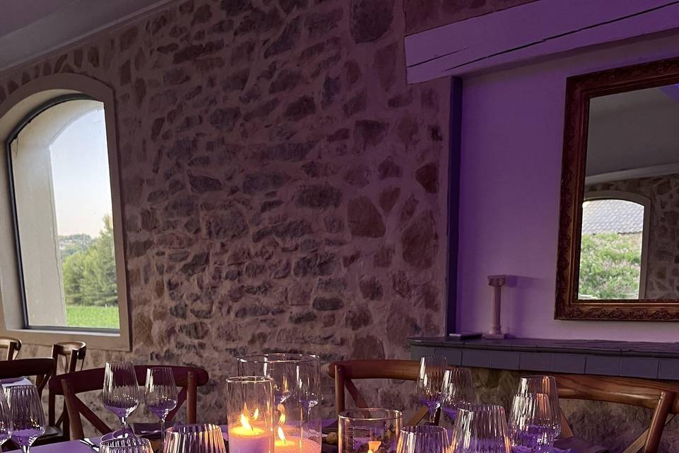 Tables invités