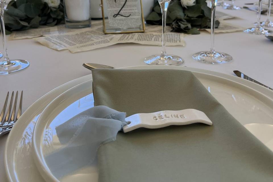 Tables invités