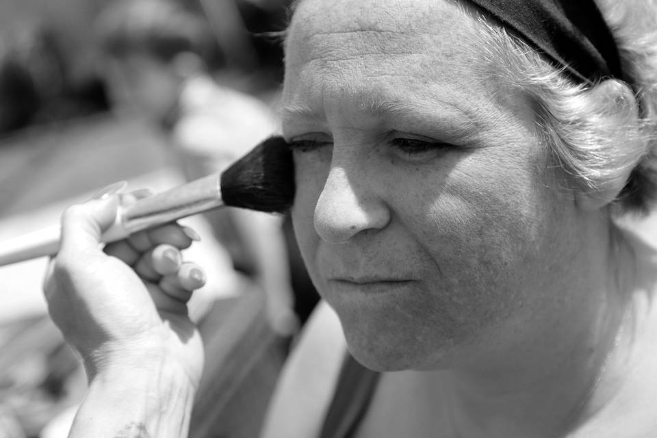 Maquillage de la mariée