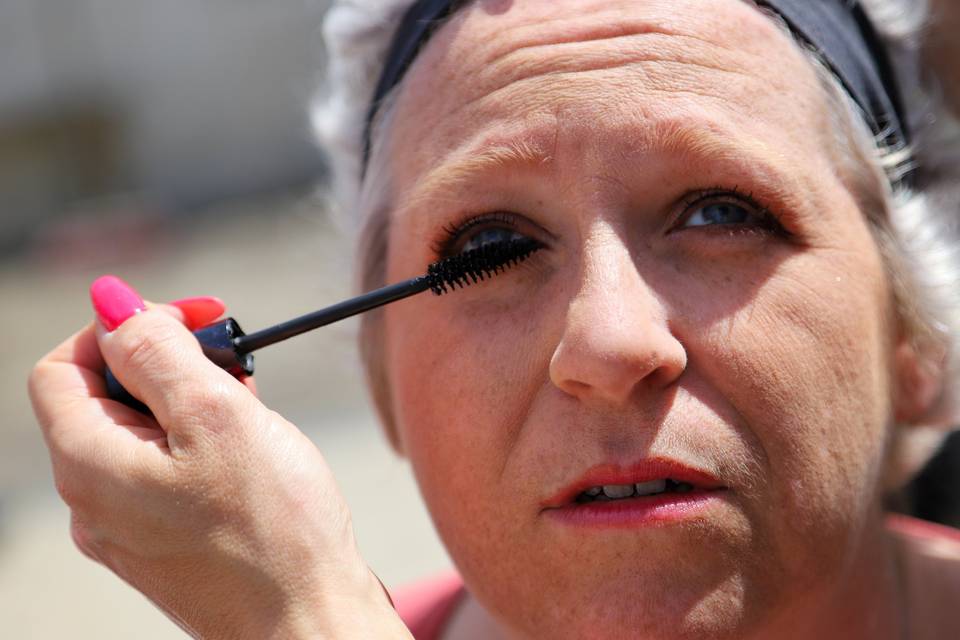 Maquillage de la mariée