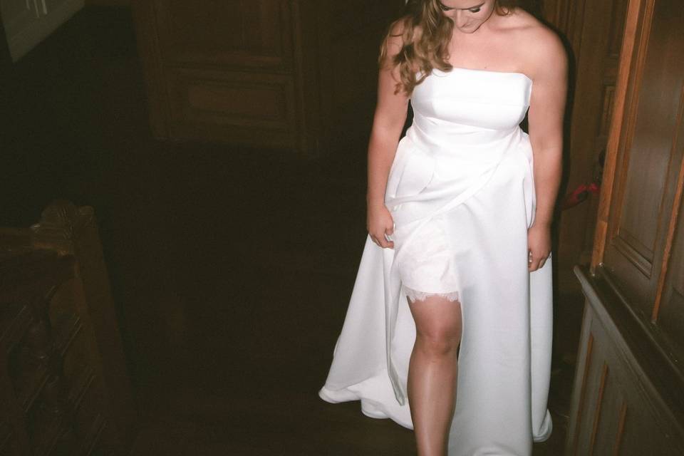Portrait de la mariée