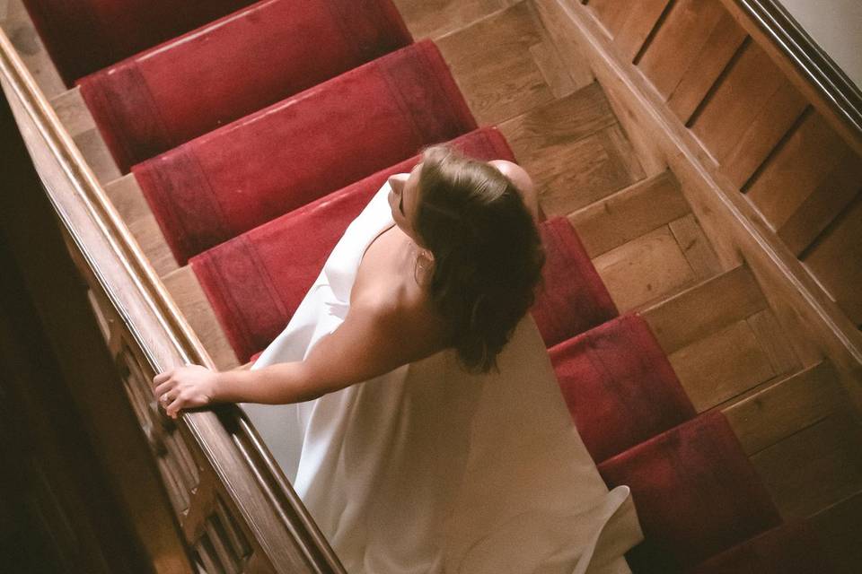 Portrait de la mariée