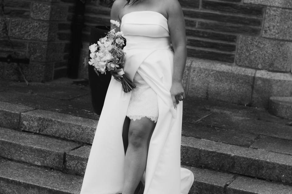 Tenue de la mariée