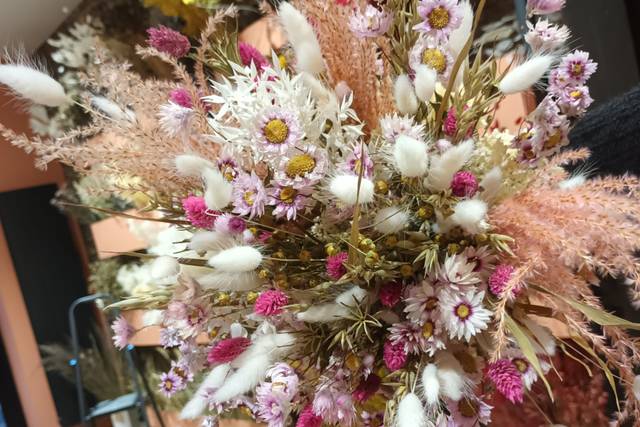 Bouquet  fleurs séchées