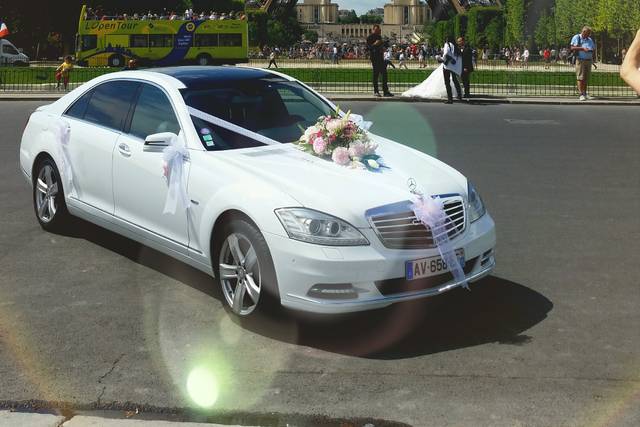 Mercedes Classe S Blanche