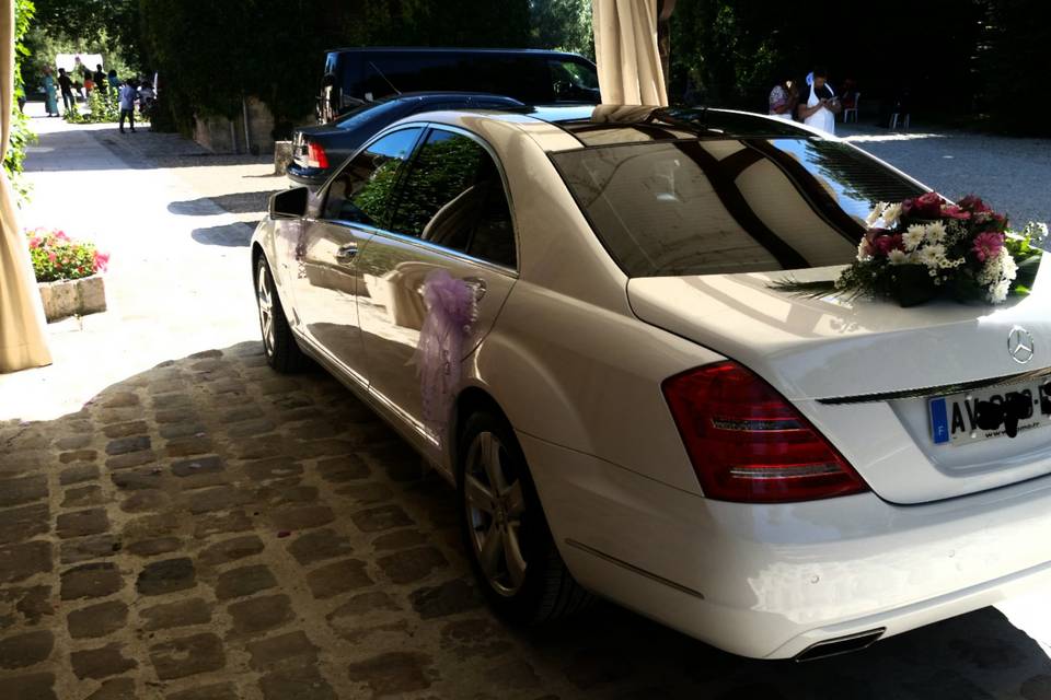 Mercedes Classe S Blanche