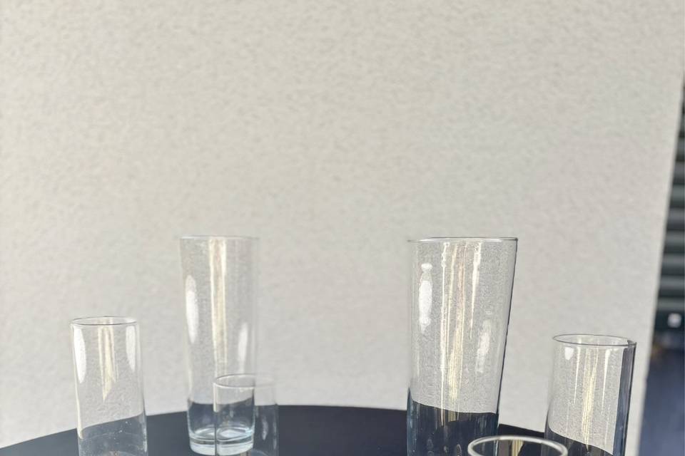 Lot de 3 vases