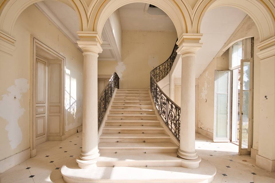 Escalier chateau