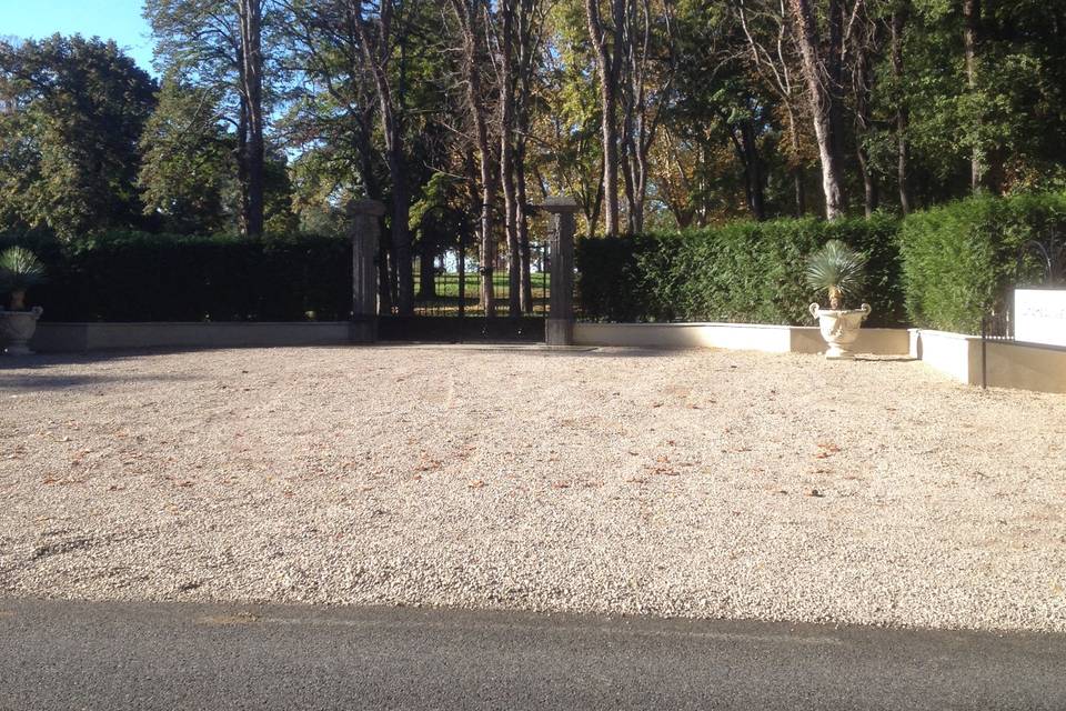 Château de Nolet, portail entrée