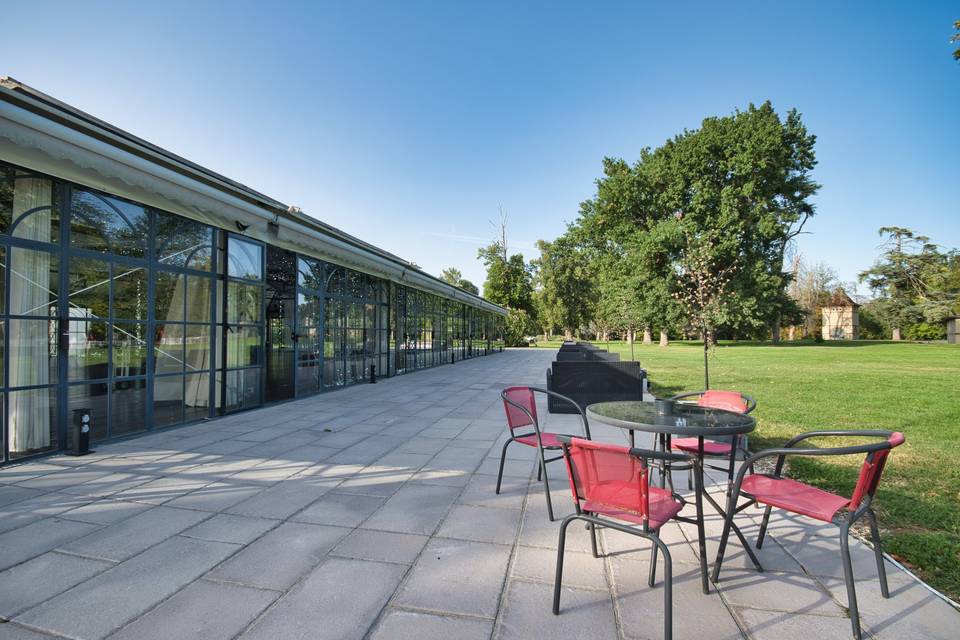 Terrasse orangerie