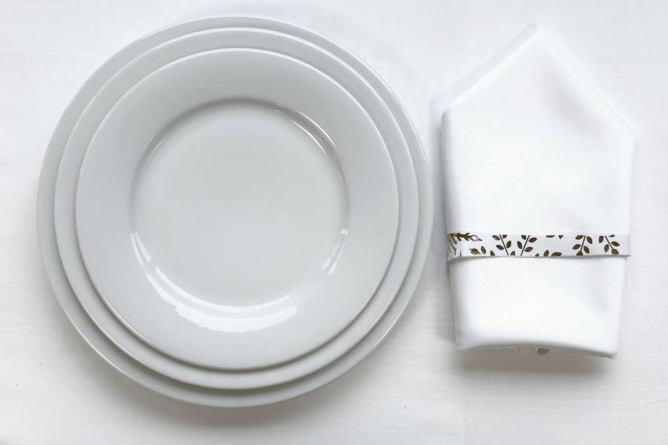 Trio d'assiettes